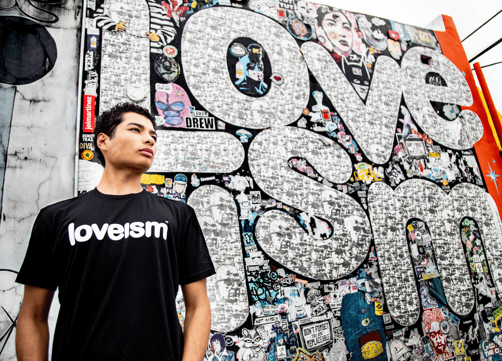 Classic Loveism Unisex Tee (Black) - loveism official