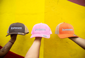 Embroidered Loveism Trucker Hats - loveism official