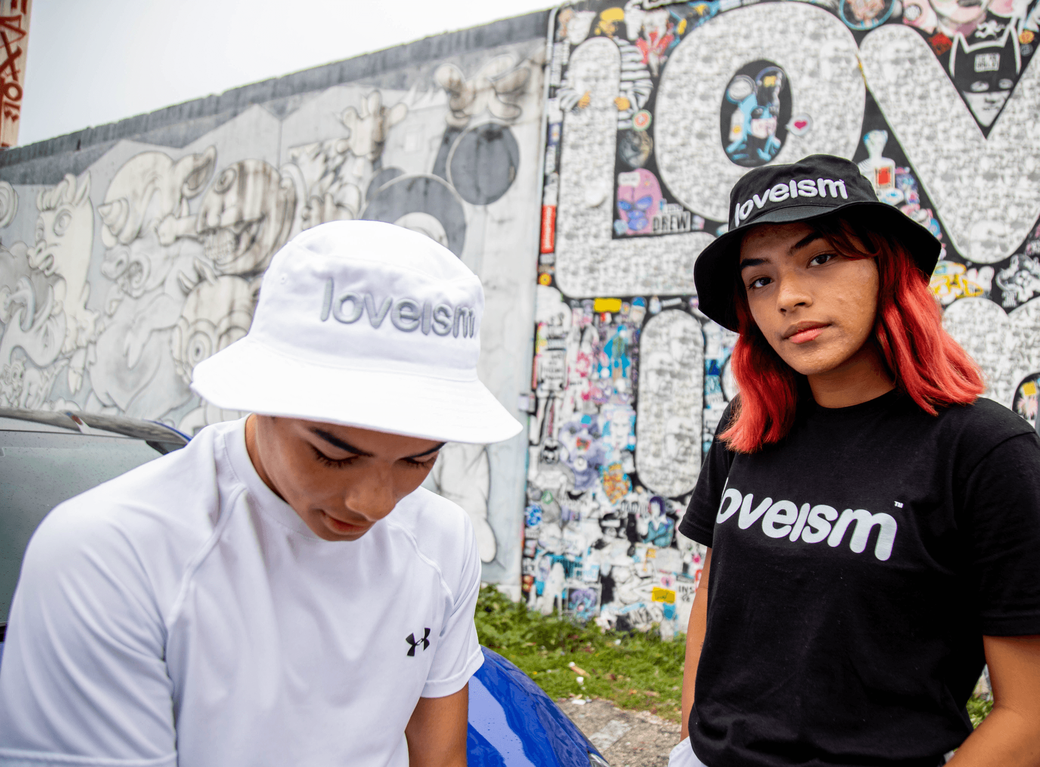 Unisex Embroidered Loveism Bucket Hats - loveism official